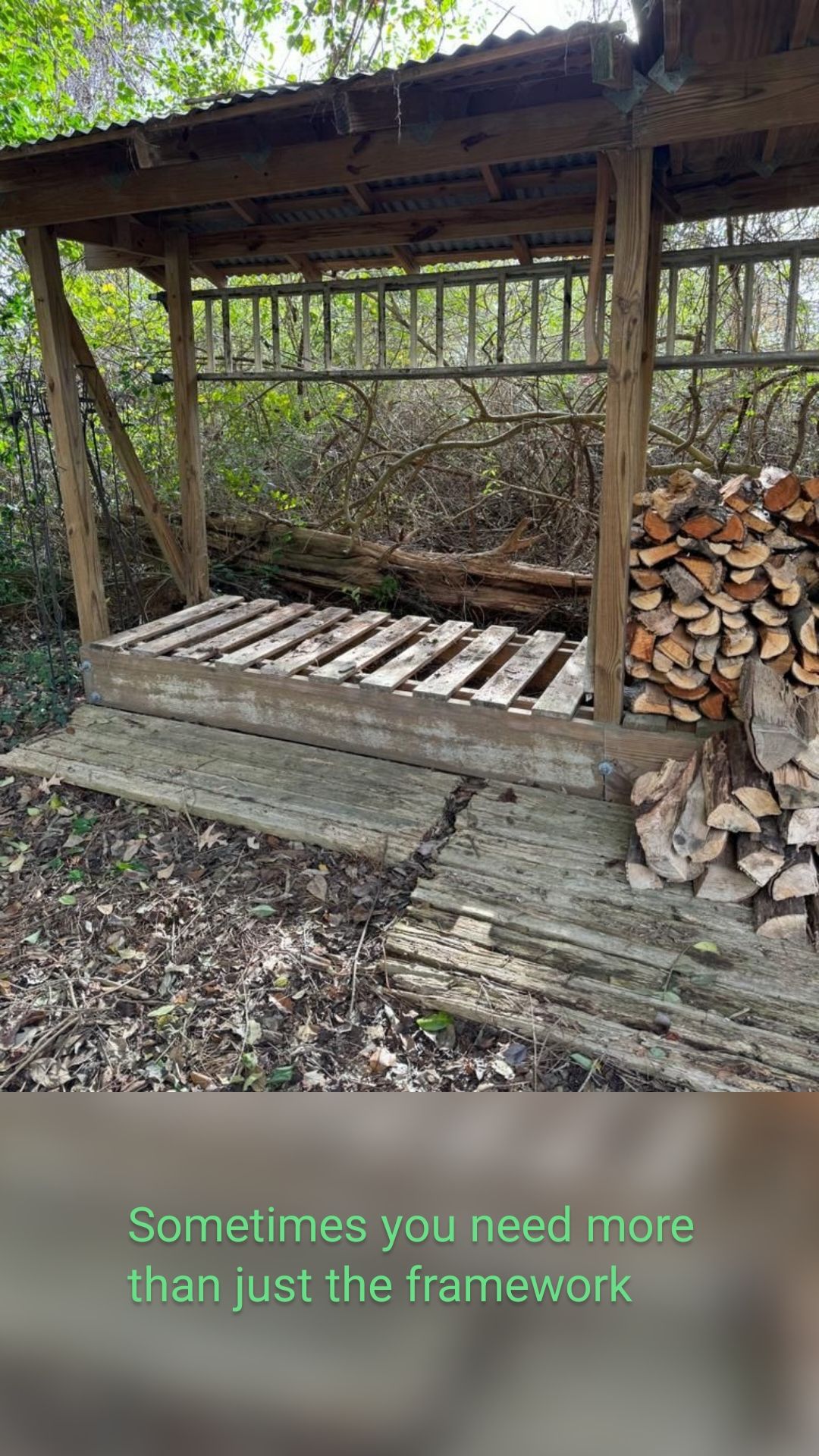 Sometimes you need more than just the framework